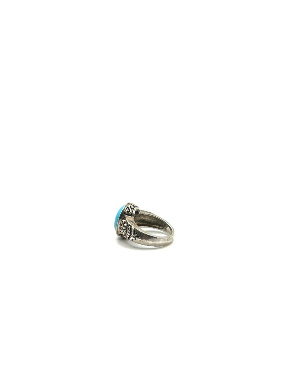 Vintage sterling silver filigree ring size 6.5